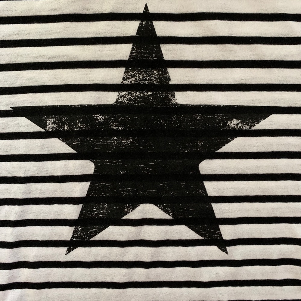 Grayson Threads black and white striped shirt - Picture 3 of 3